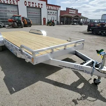 2027 Cargo Pro 7x20ft Open Wood Deck Car Hauler Trailer