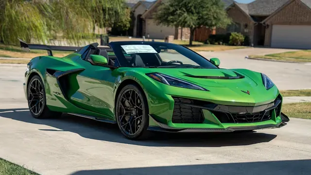 2027 Chevrolet Corvette ZR1X 3LZ Convertible
