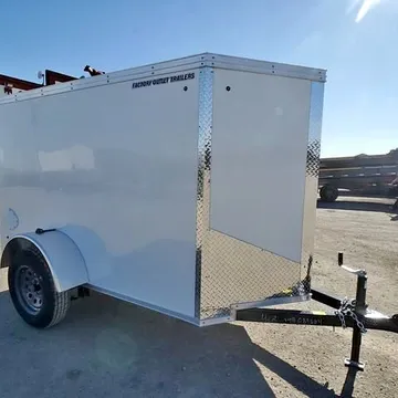 2027 Factory Outlet Trailers 4x8ft Enclosed Cargo Trailer
