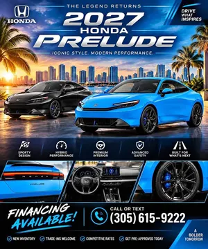 2027 Honda Prelude Hybrid