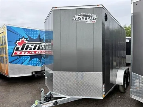 2027 Jensen Gator Elite 7x12-7K Tandem Axle Ramp Door