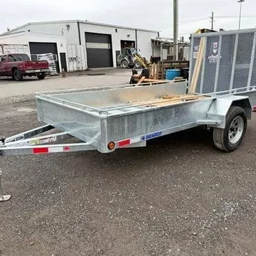 2027 Jensen Utility Galvanized 6x12 Single Axle