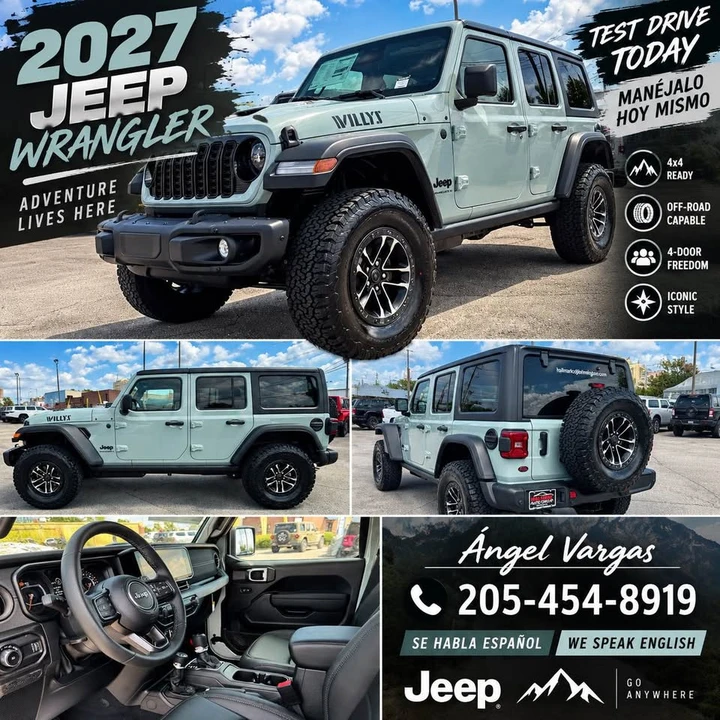 2027 Jeep JL Wrangler - Image 2 of 15