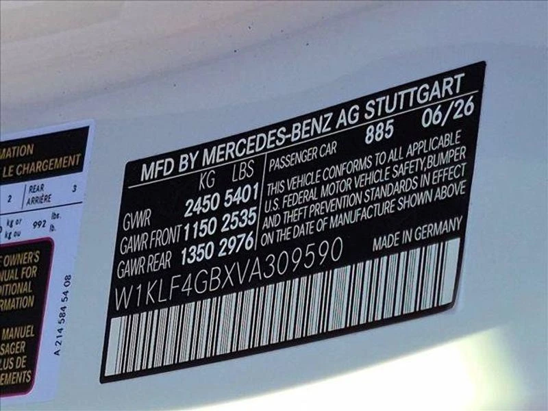 2027 Mercedes-Benz W214 E-Class - Image 17 of 17