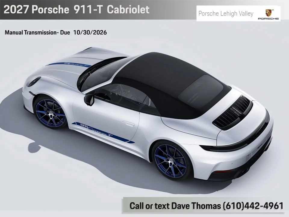 2027 Porsche 992 Carrera T - Image 3 of 7