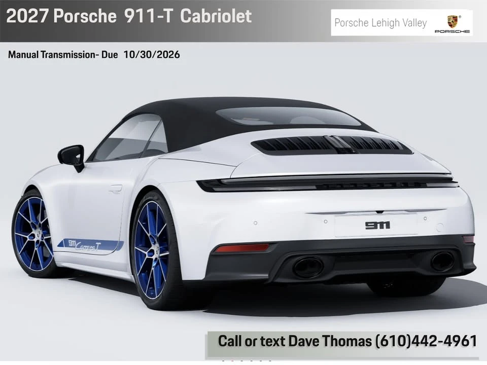 2027 Porsche 992 Carrera T - Image 4 of 7