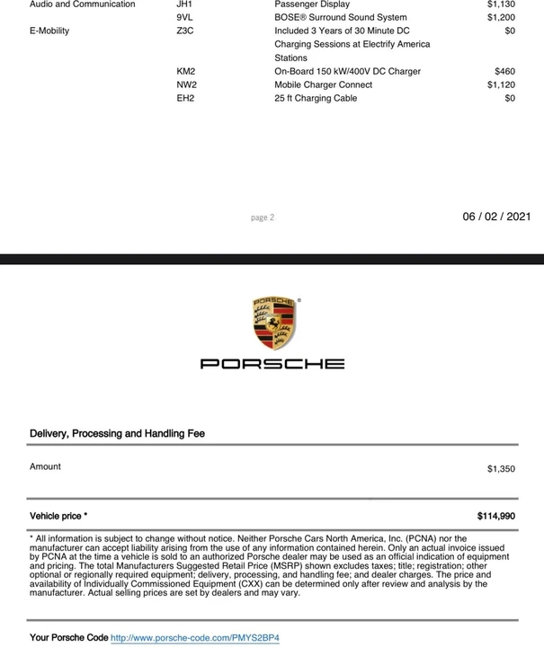 2021 Porsche Taycan - Image 18 of 18