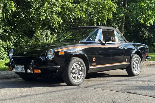 1982 Fiat 124 Spider Turbo