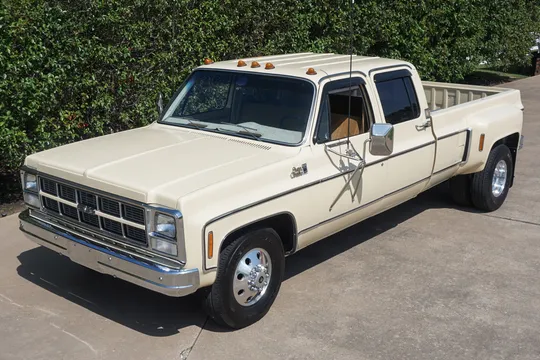 1980 GMC C3500 Sierra Classic Camper Special Crew Cab