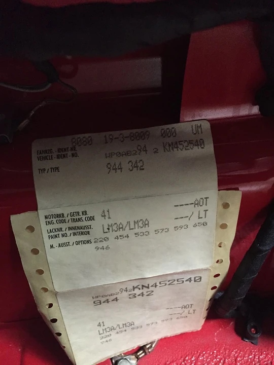 1990 Porsche 944 S2 - Image 26 of 29