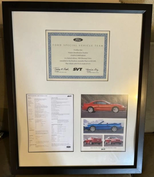 1998 Ford SN95 Mustang Cobra - Image 8 of 8