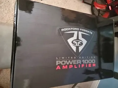 Rockford Fosgate 25 To Life Power 1000 Anniversary Amp
