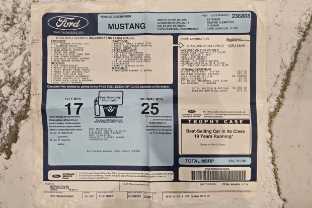 2005 Ford S197 Mustang - Image 8 of 8