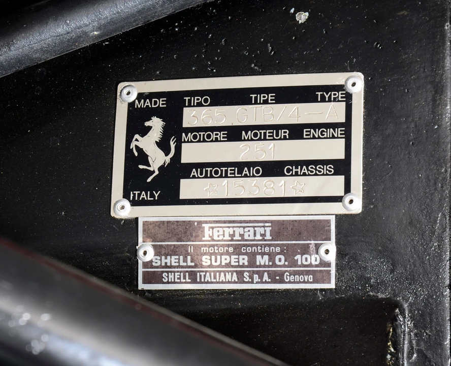 1972 Ferrari Daytona Berlinetta - Image 10 of 18