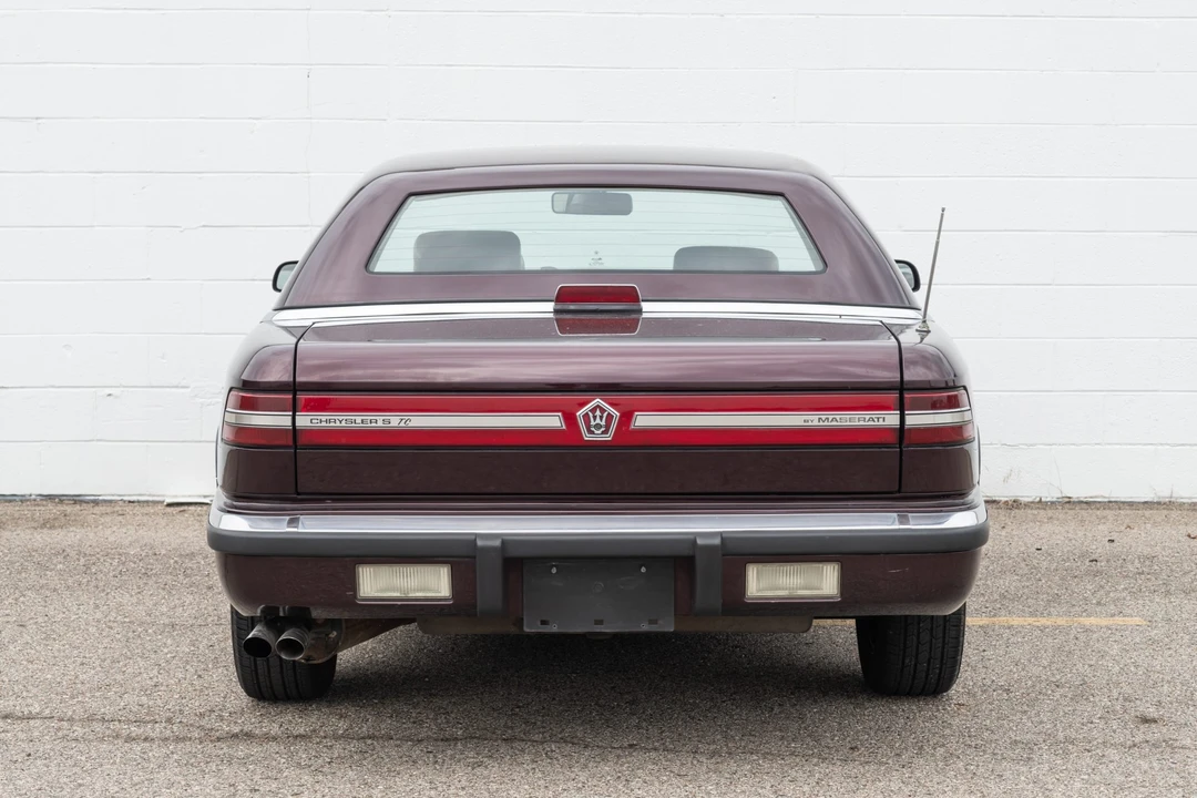 1989 Chrysler TC by Maserati - Image 5 of 31