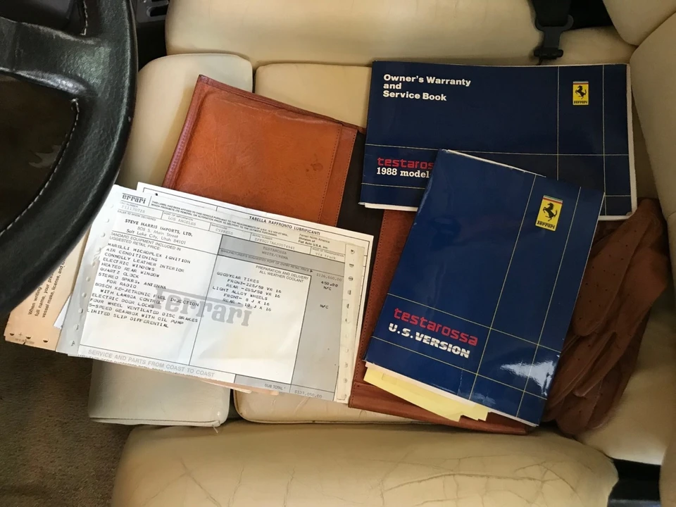 1988 Ferrari Testarossa - Image 30 of 31