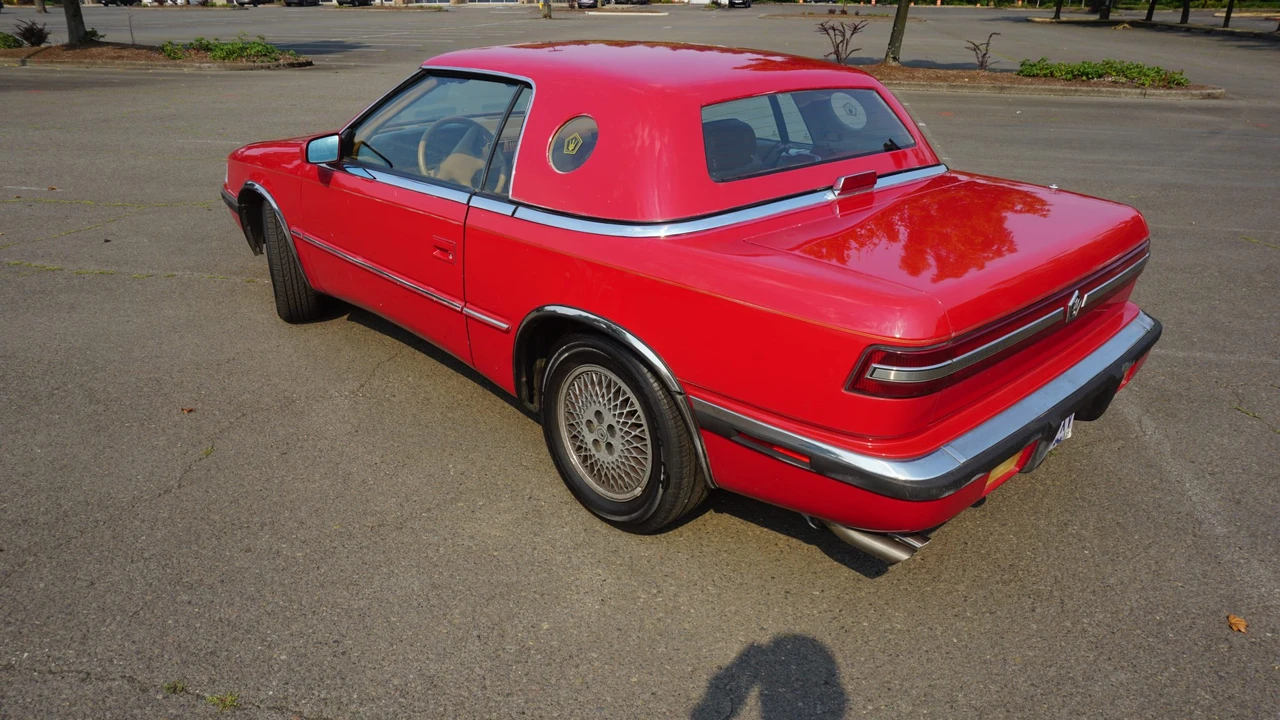 1989 Chrysler TC by Maserati - Image 5 of 31