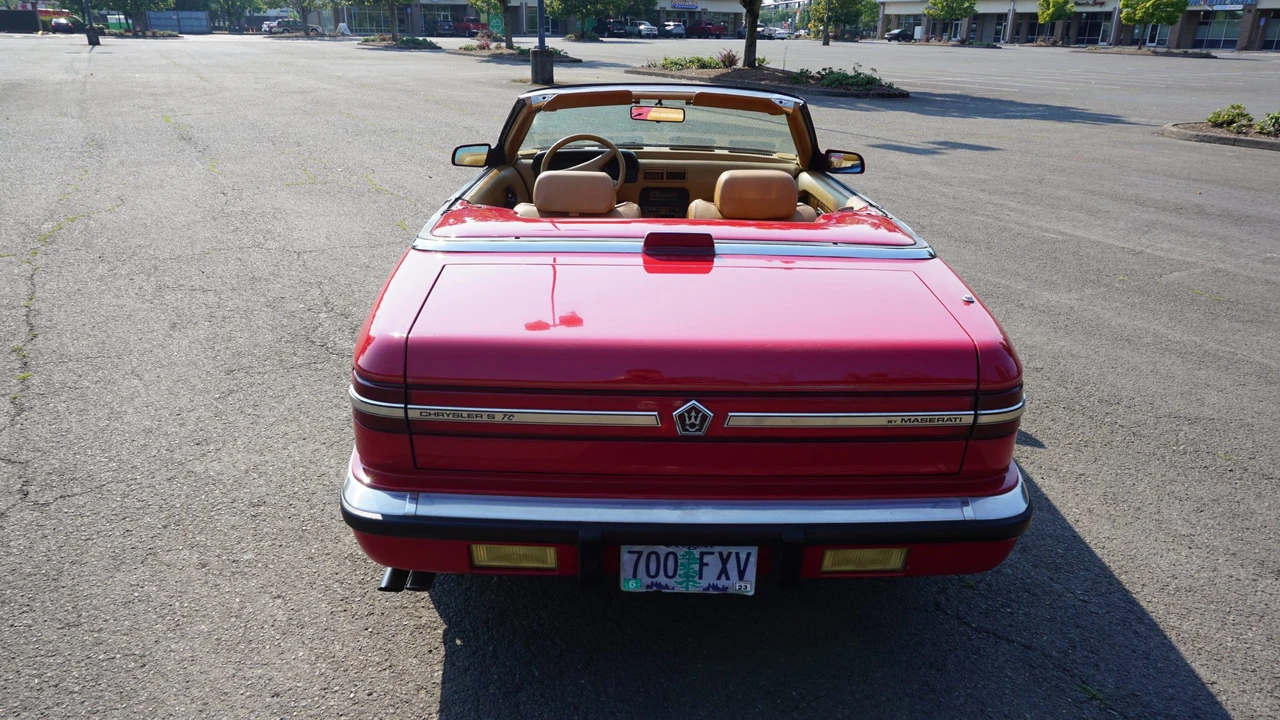 1989 Chrysler TC by Maserati - Image 15 of 31