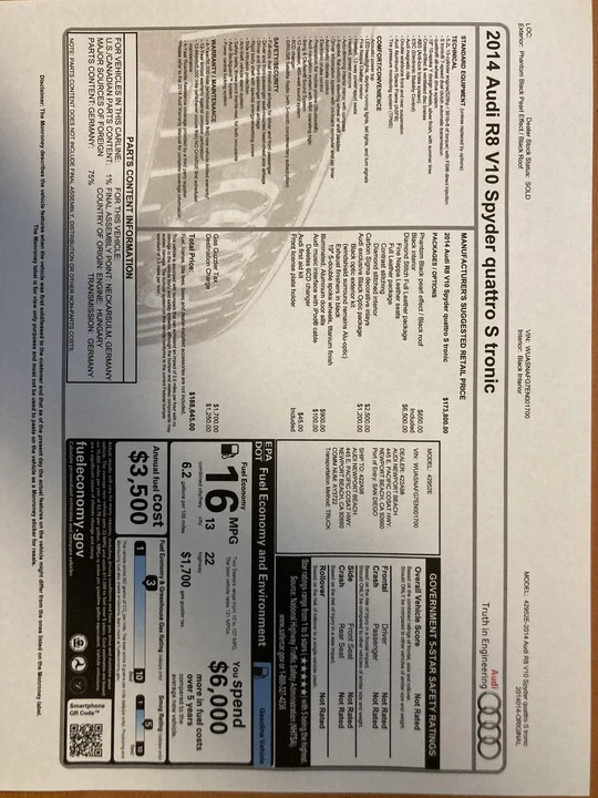 2014 Audi 42 R8 - Image 6 of 31