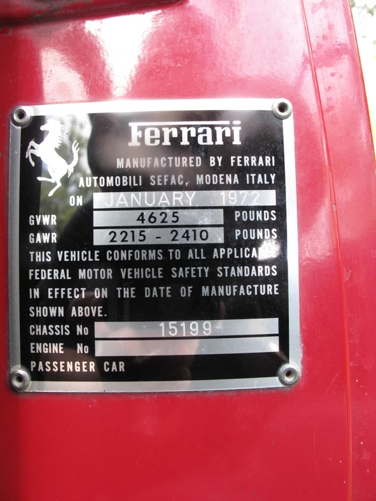 1972 Ferrari 365 GTC/4 - Image 3 of 12