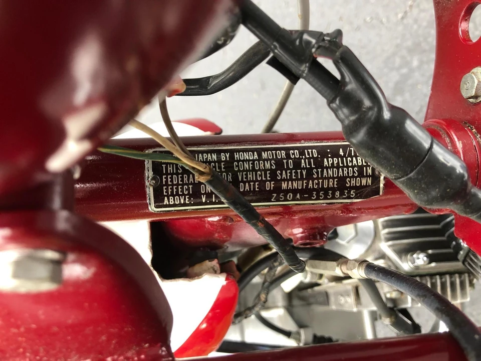 1970 Honda Z50 - Image 22 of 23