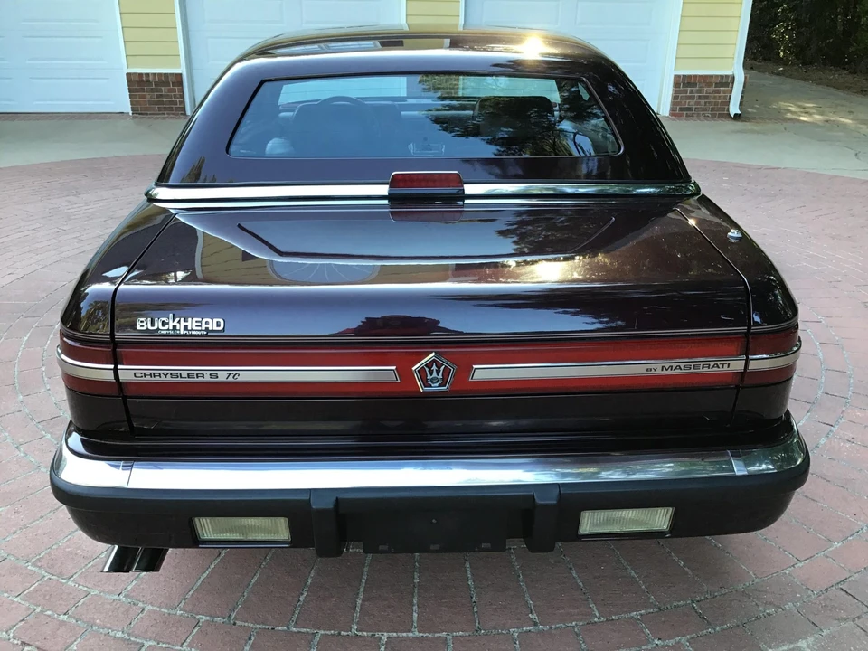 1989 Chrysler TC by Maserati - Image 10 of 31