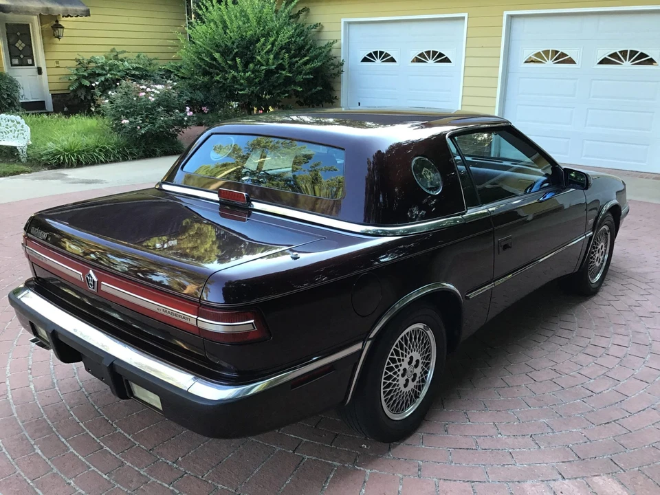 1989 Chrysler TC by Maserati - Image 11 of 31