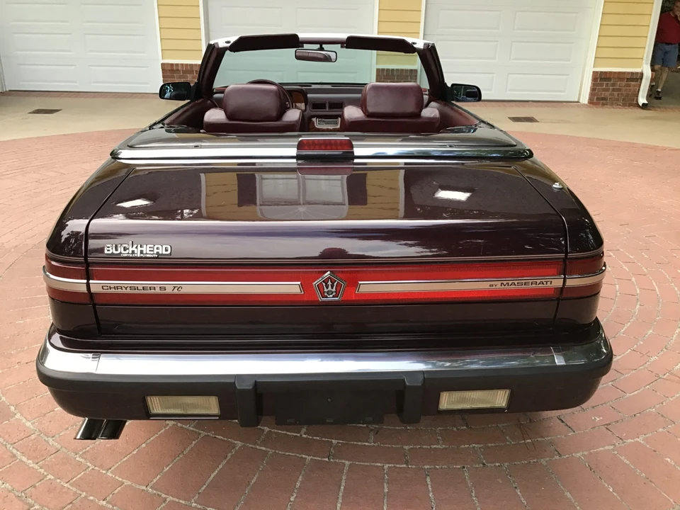 1989 Chrysler TC by Maserati - Image 23 of 31