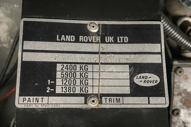 1989 Land Rover Defender 90 - Image 9 of 9