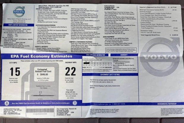 2008 Volvo XC70 3rd Gen - Image 8 of 8