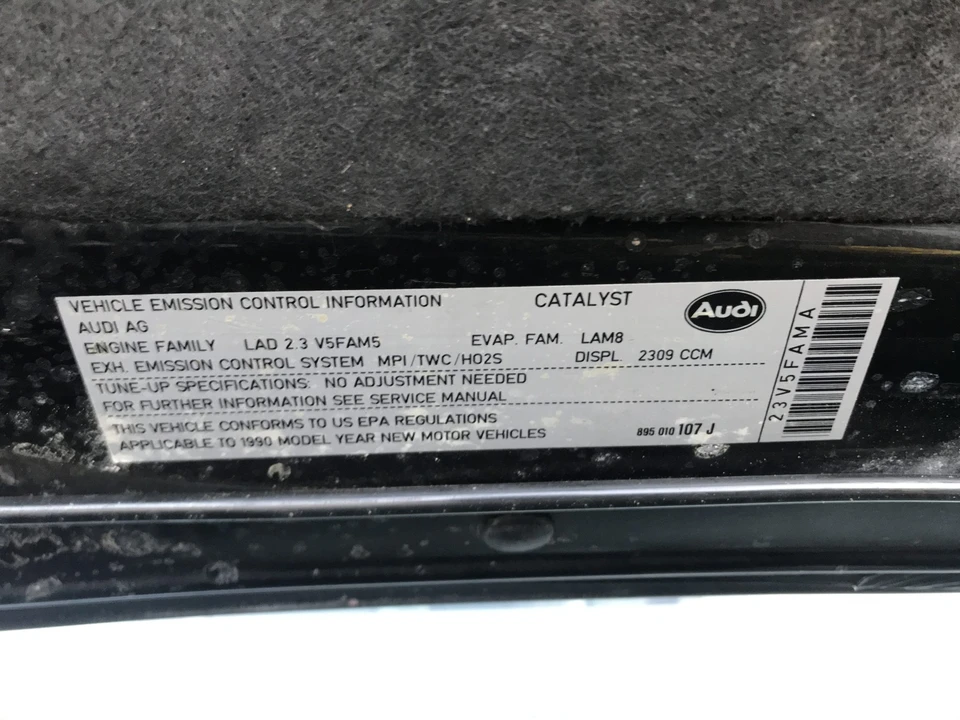 1990 Audi B3 80 & 90 - Image 19 of 31