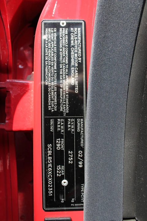 1999 Bentley Arnage - Image 25 of 31