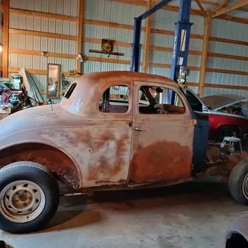 1935 Plymouth Five-Window Coupe Project