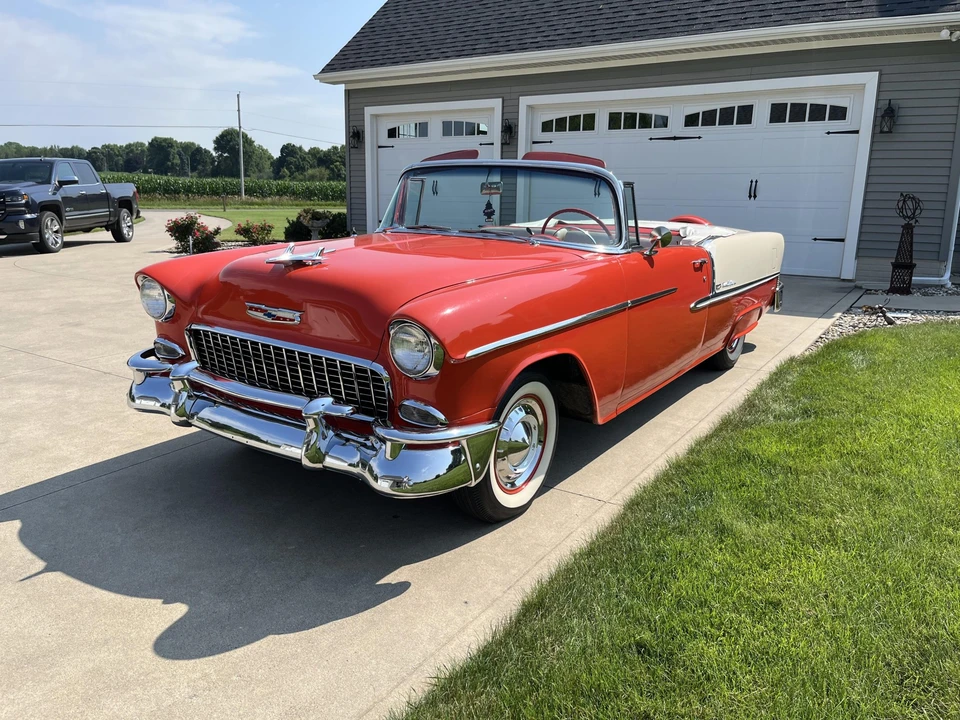 1955 Chevrolet Tri-Five Bel Air Convertible - Image 8 of 31