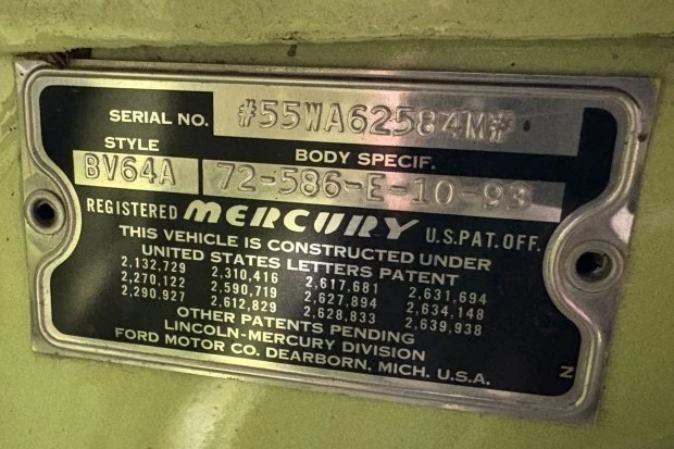 1955 Mercury Montclair - Image 8 of 8