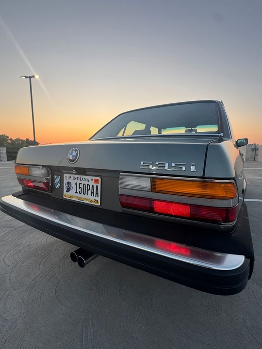 1986 BMW E28 5 Series - Image 19 of 31