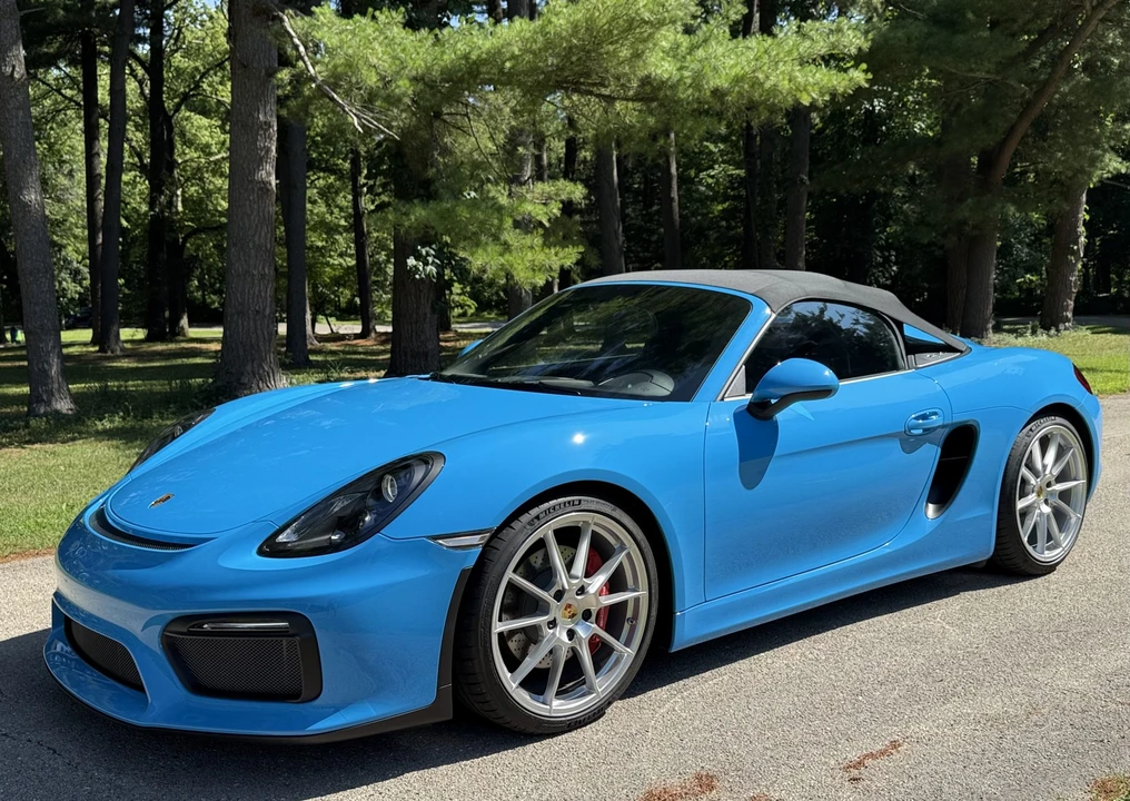 2016 Porsche 981 Boxster Spyder - Image 5 of 31