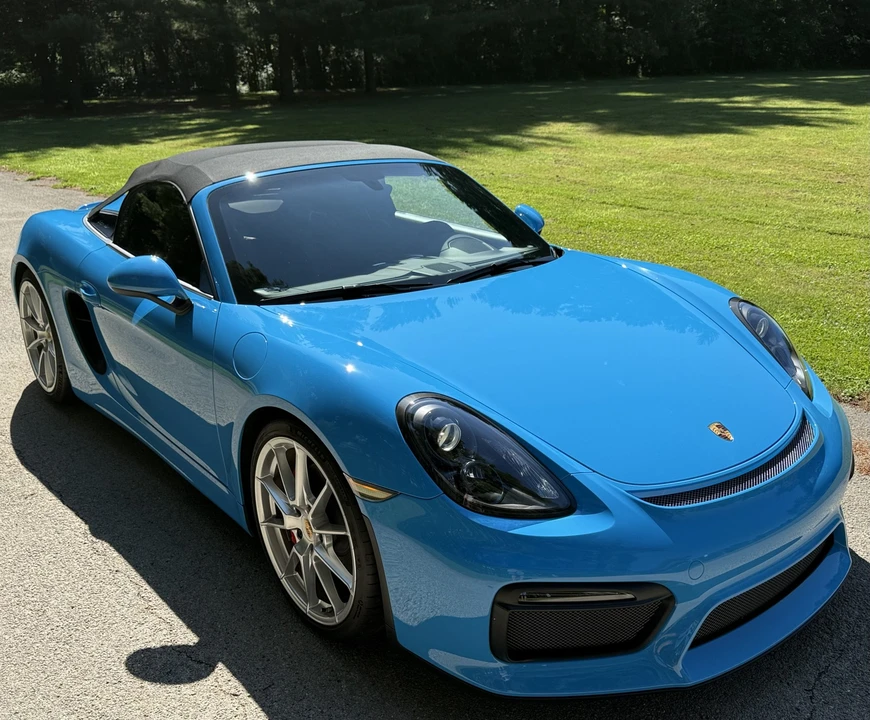 2016 Porsche 981 Boxster Spyder - Image 13 of 31