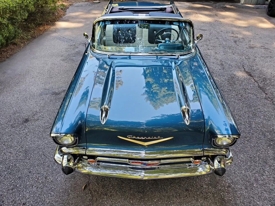 1957 Chevrolet Tri-Five Bel Air Convertible - Image 4 of 31