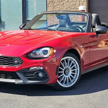 Fiat 124 Spider AVS Model T6s Wheels with Tires
