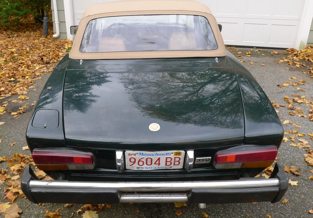 1981 Fiat 124 Sport Spider - Image 9 of 31