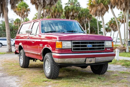 1991 Ford Bronco Eddie Bauer Silver Anniversary Edition