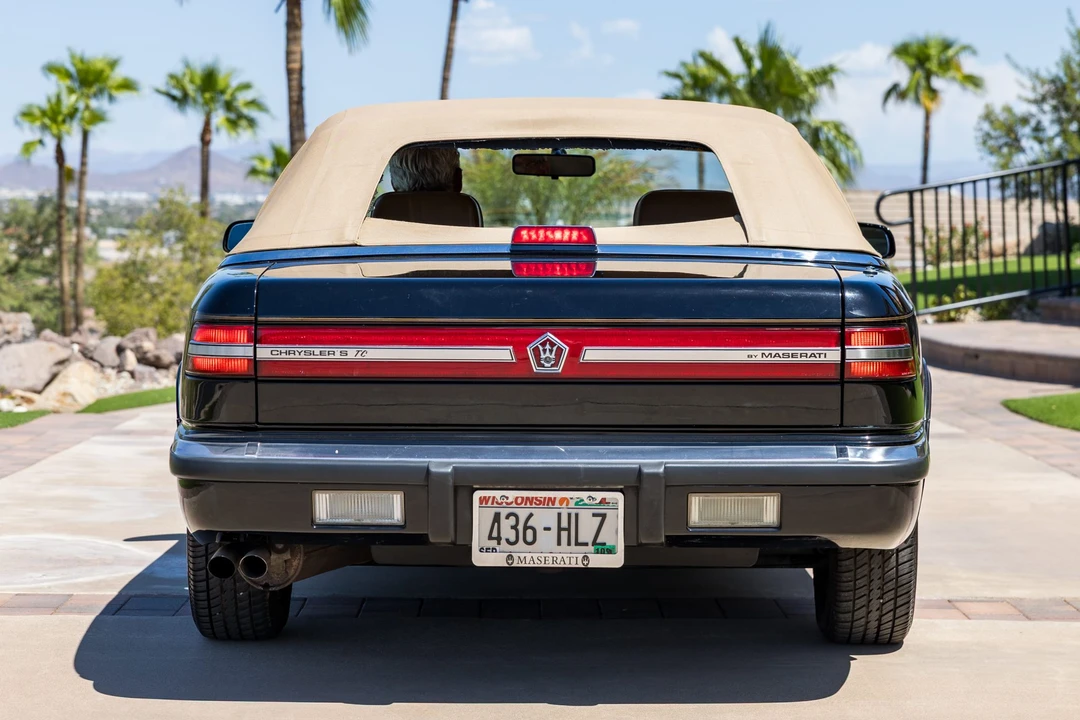 1990 Chrysler TC by Maserati - Image 7 of 31
