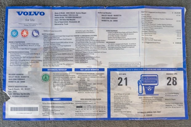 2005 Volvo V70 2nd Gen - Image 8 of 8