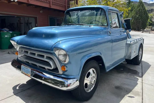 1957 GMC Blue Chip Pickup Tow Truck