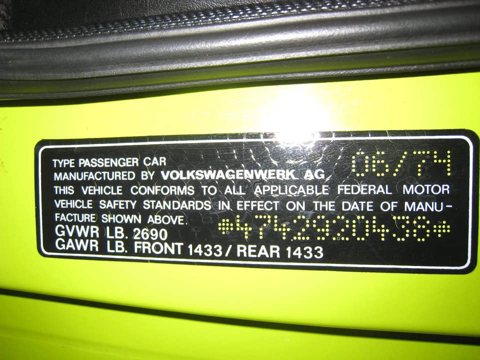 1974 Porsche 914/4 - Image 26 of 31