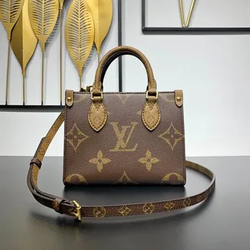 Louis Vuitton Mini Speedy Classic Monogram Mini Handbag Pillow Bag