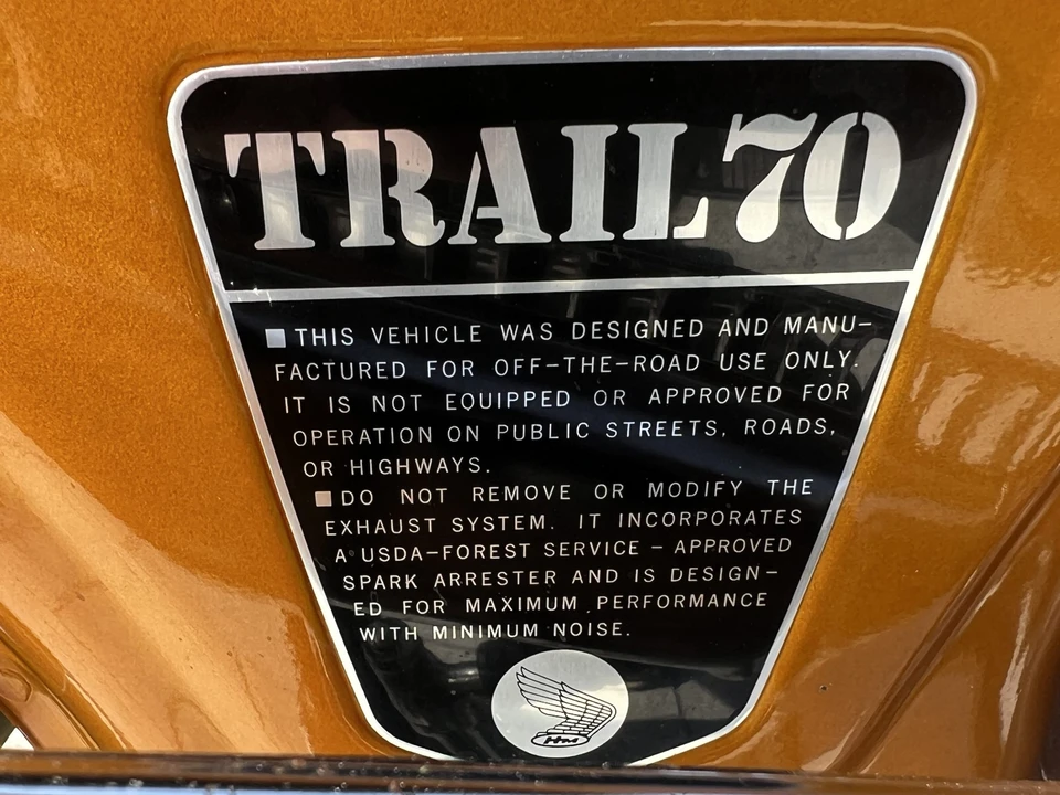 1970 Honda CT70 - Image 31 of 31