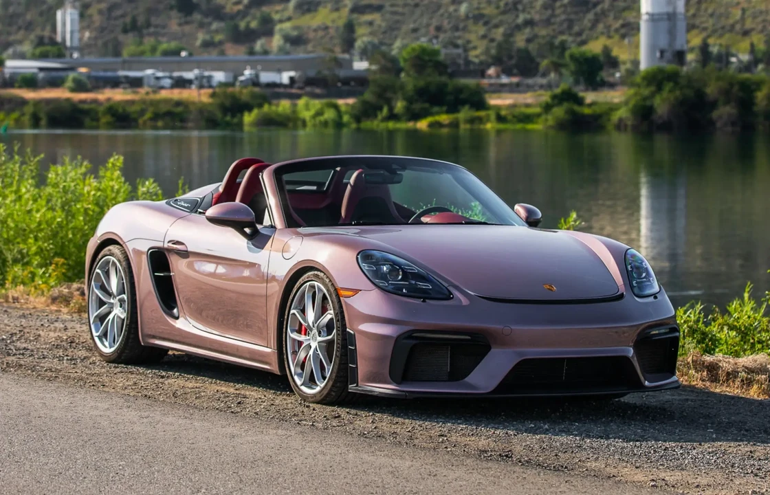 2022 Porsche 718 Boxster Spyder - Image 4 of 6