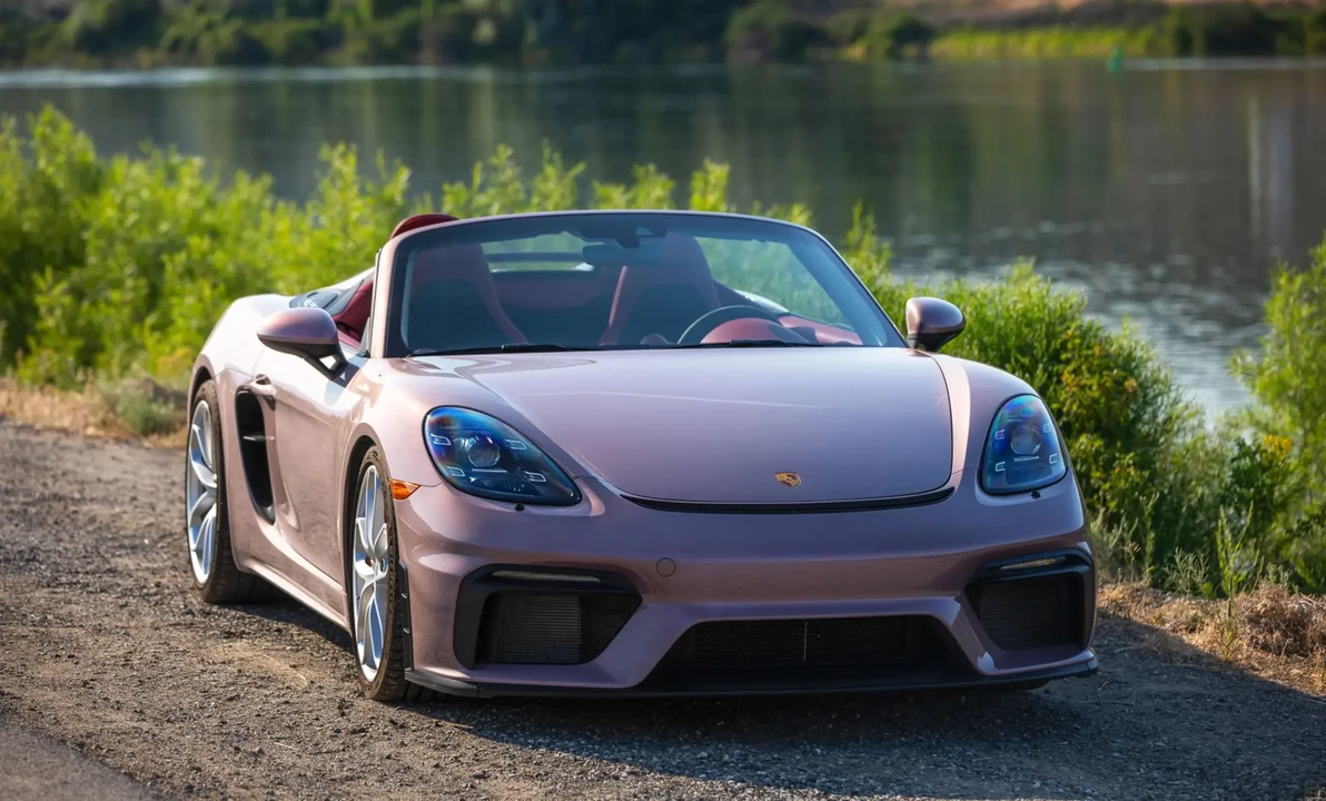 2022 Porsche 718 Boxster Spyder - Image 5 of 6